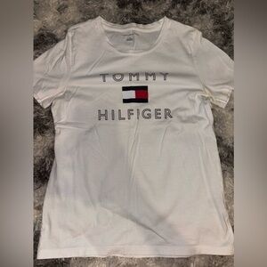 Tommy Hilfiger tee shirt in a women’s size small.